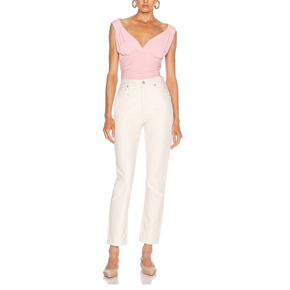 Norma Kamali Bubble Gum Tara Top - Picture 4 of 14